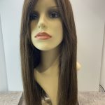 Extra long soft cap brown wig. Bbrls112