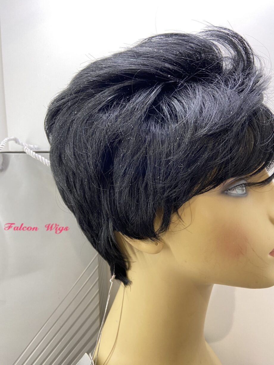 Short black wig bbss111