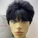 Short black wig bbss111