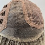 Blonde rooted mid length wig. Blms202