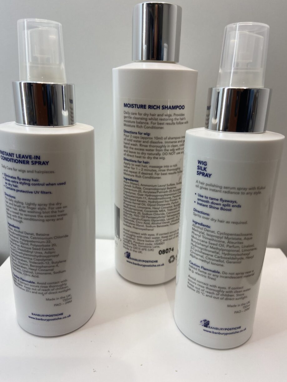 Shampoo conditioner spray. 41