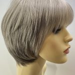 Soft silky grey short wig. Gss7025