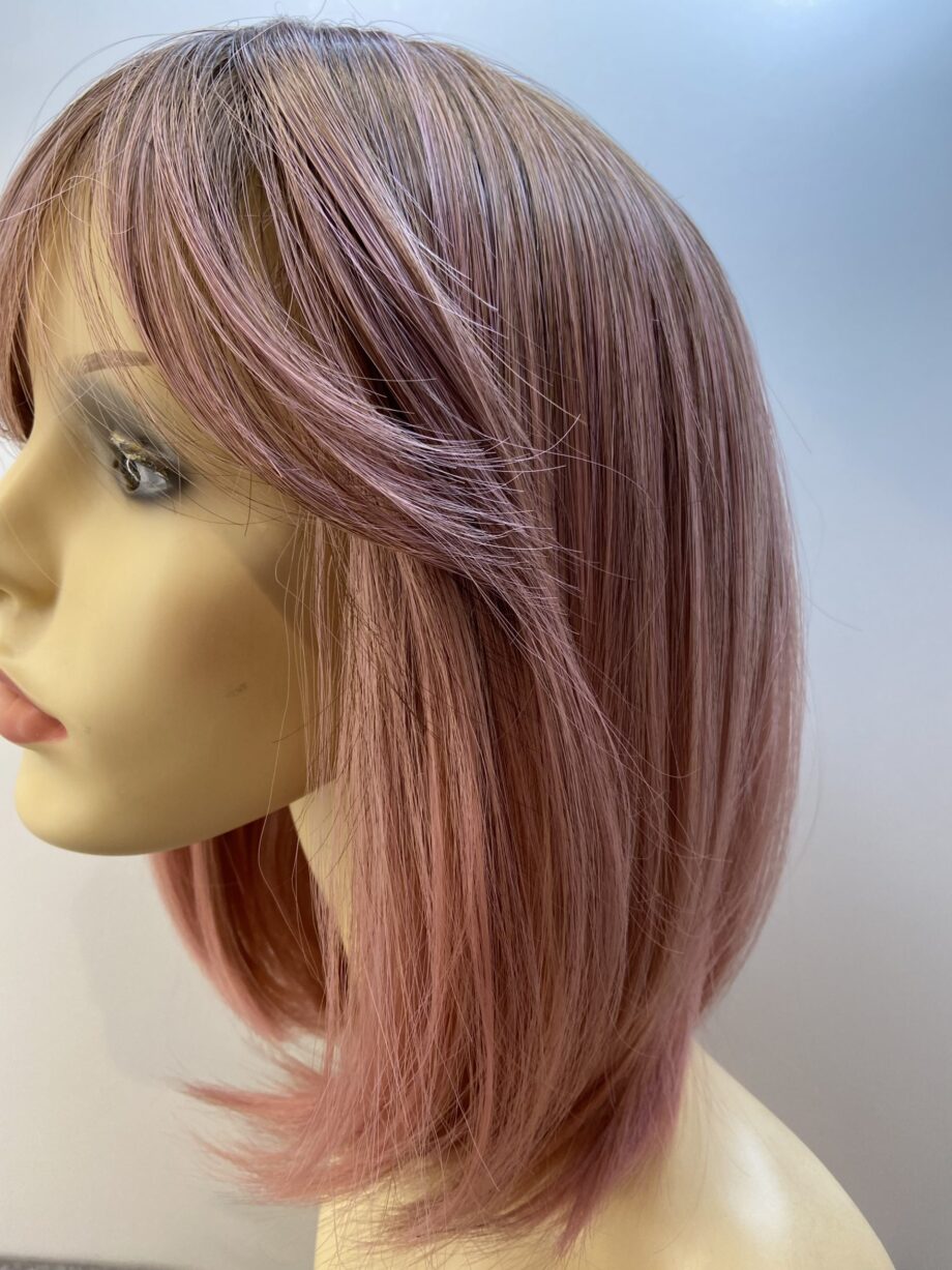 Pink rooted long wig. Pls91