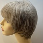 Soft silky grey short wig. Gss7025