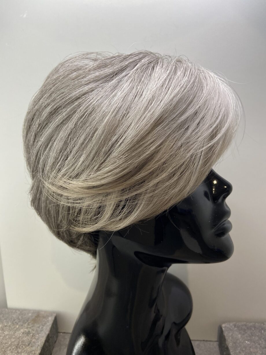Short grey stylish wig. Gss7020