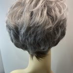 Silver grey wavy wig. Gsc106