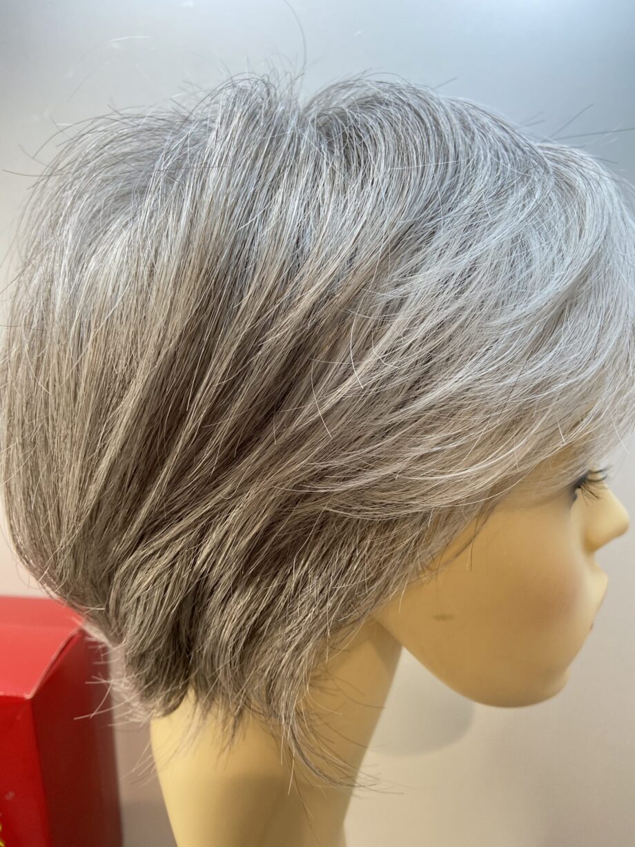 Rene of Paris silver grey wig. Bgss154