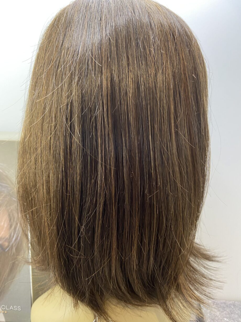 Chocolate brown new soft cap wig. Bbrls147