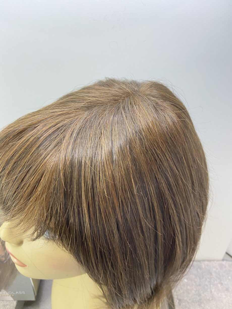 Chocolate brown new soft cap wig. Bbrls147