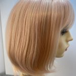 Peach pink long wig. Pls92