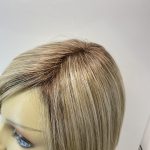 Blonde rooted mid length wig. Blms202