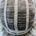 Silver grey wavy wig. Gsc106