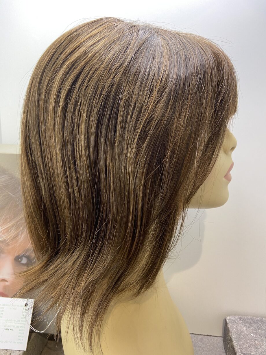 Chocolate brown new soft cap wig. Bbrls147
