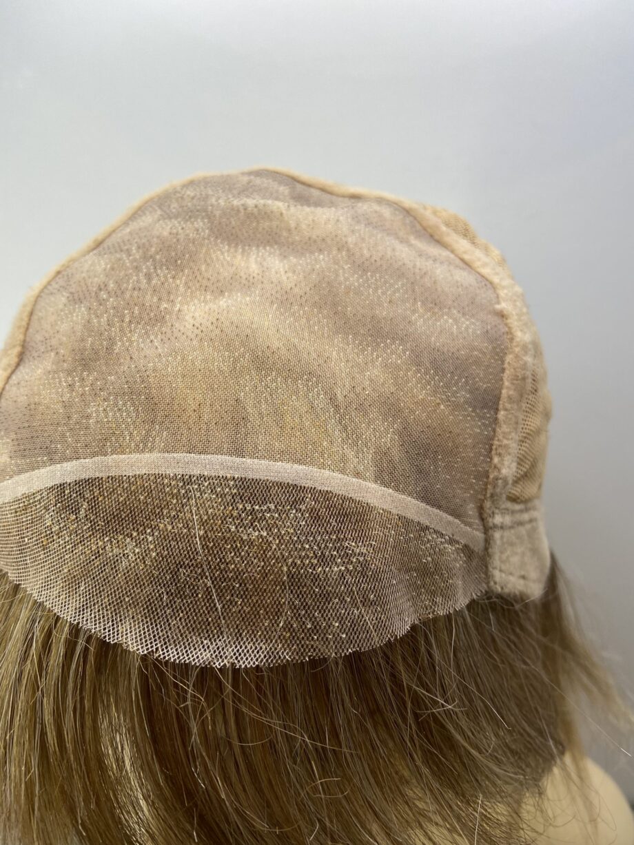 Sandy mix soft cap blonde new wig. Bblms148