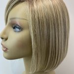 Blonde rooted mid length wig. Blms202