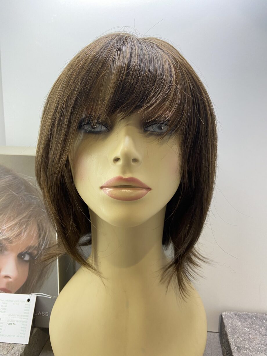 Chocolate brown new soft cap wig. Bbrls147