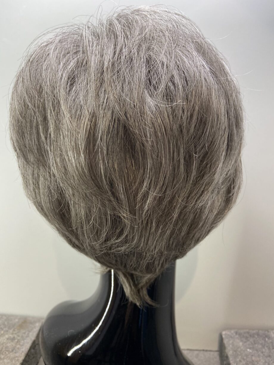 Short grey stylish wig. Gss7020