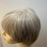 Soft silky grey short wig. Gss7025
