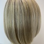 Blonde rooted mid length wig. Blms202