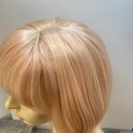 Peach pink long wig. Pls92