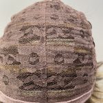 Short brown highlighted wig. Brss43