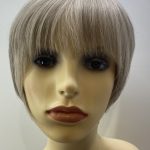 Soft silky grey short wig. Gss7025