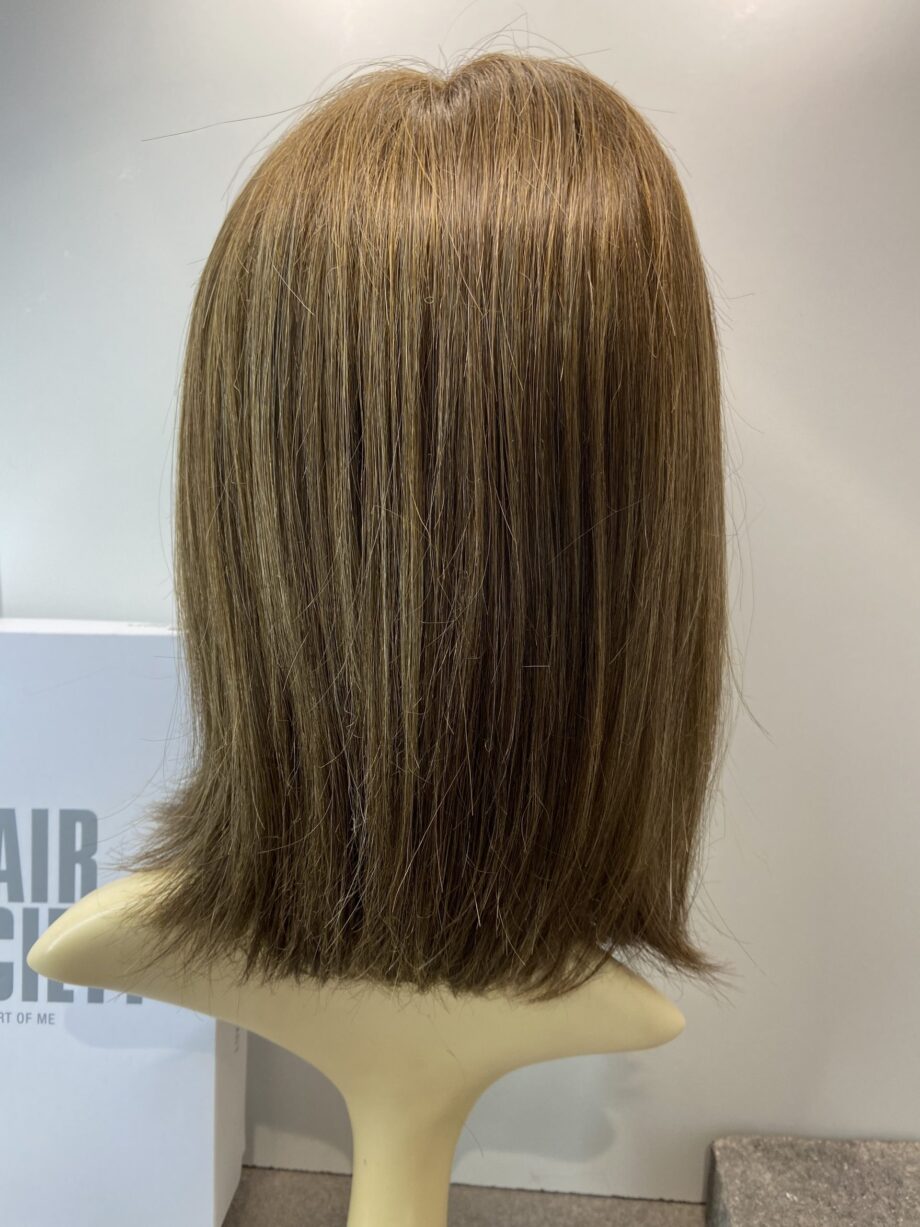 Brown long soft cap straight wig. Bbrls155