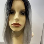 Rooted silver wig. Plgls535