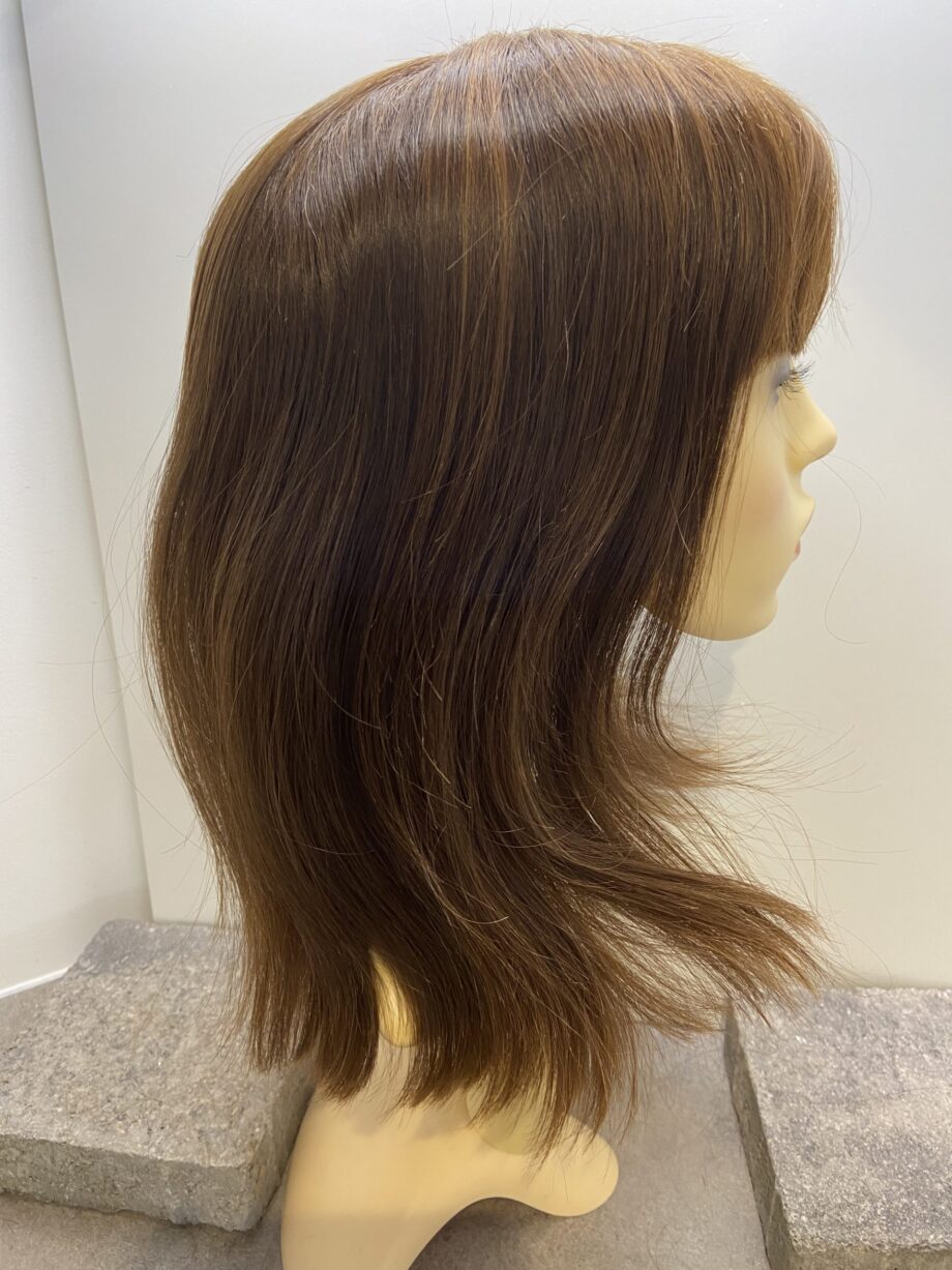 Soft cap natural brown wig. Plbrls526