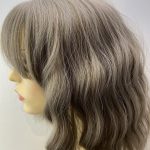 Soft grey long wavy wig. Plgmw44