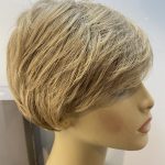 Stylish short light brown wig. Bblss166