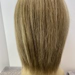 Blonde medium wig. Plblms45