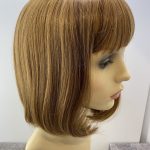 Shiny light brown wig. Plbrms537