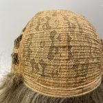 Gold Blonde short highlighted wig. Bblms176