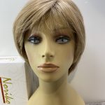 Gold Blonde short highlighted wig. Bblms176