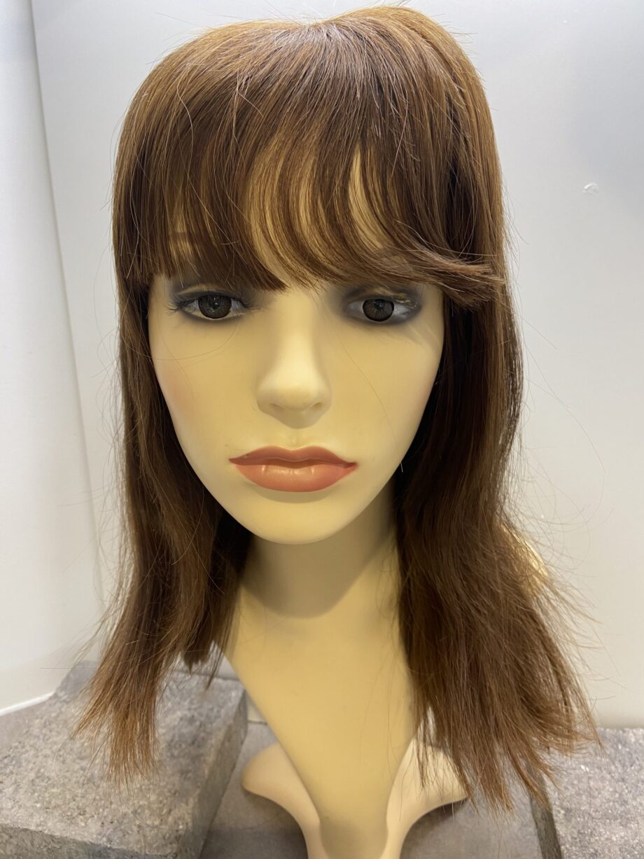 Soft cap natural brown wig. Plbrls526