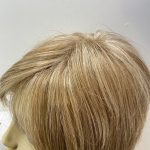 Gold Blonde short highlighted wig. Bblms176
