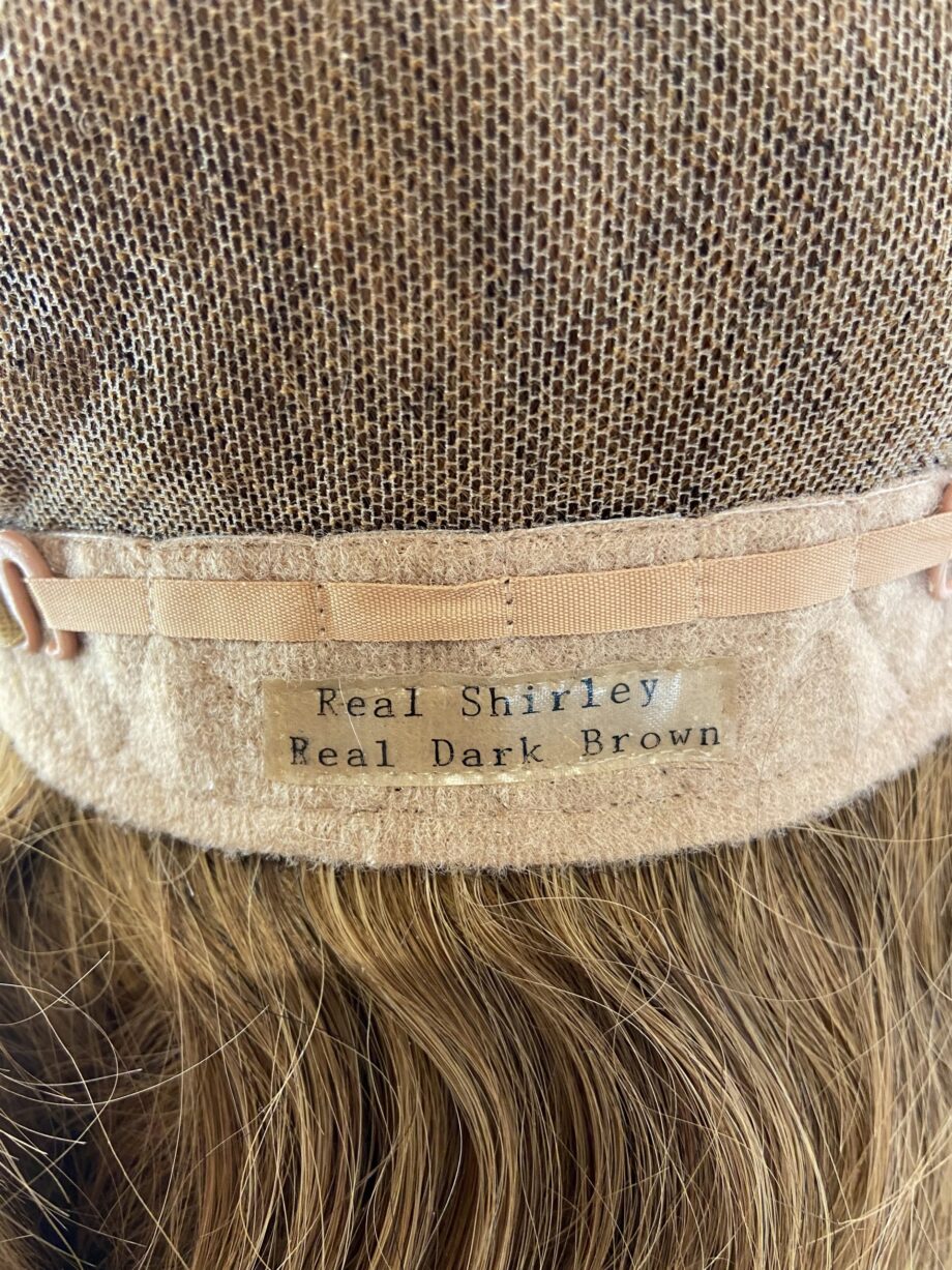 Human hair long auburn Blals155
