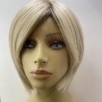 Blonde rooted mid length wig. Plblms544