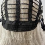 Rooted silver wig. Plgls535