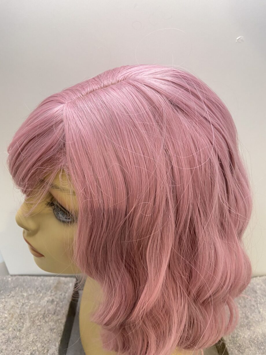 Long pink new wig. Plpinklw528