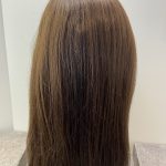 Chestnut brown long wig. Brls33