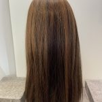 Highlighted brown long wig. Bbrls202