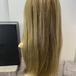 Long blonde new soft cap wig. Bblls191