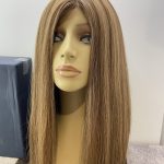Stunning long soft cap brown wig. Bbrls189