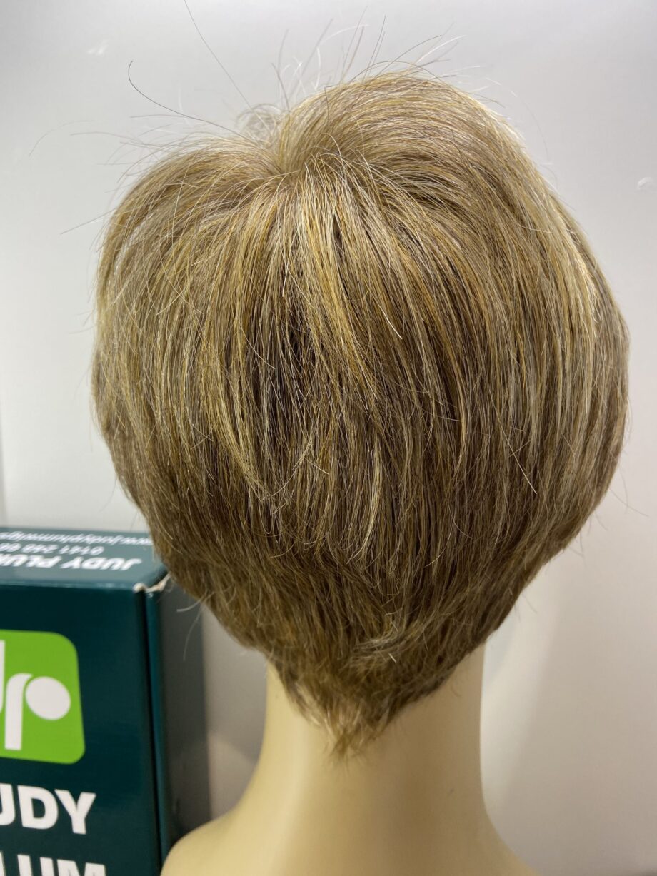 Short smart blonde wig. Bblsw185
