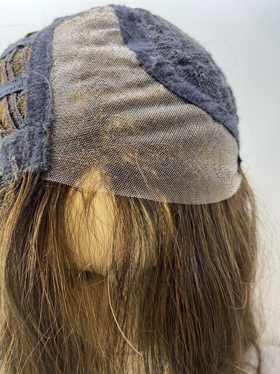 Long ginger brown long wig. Bbrlw181