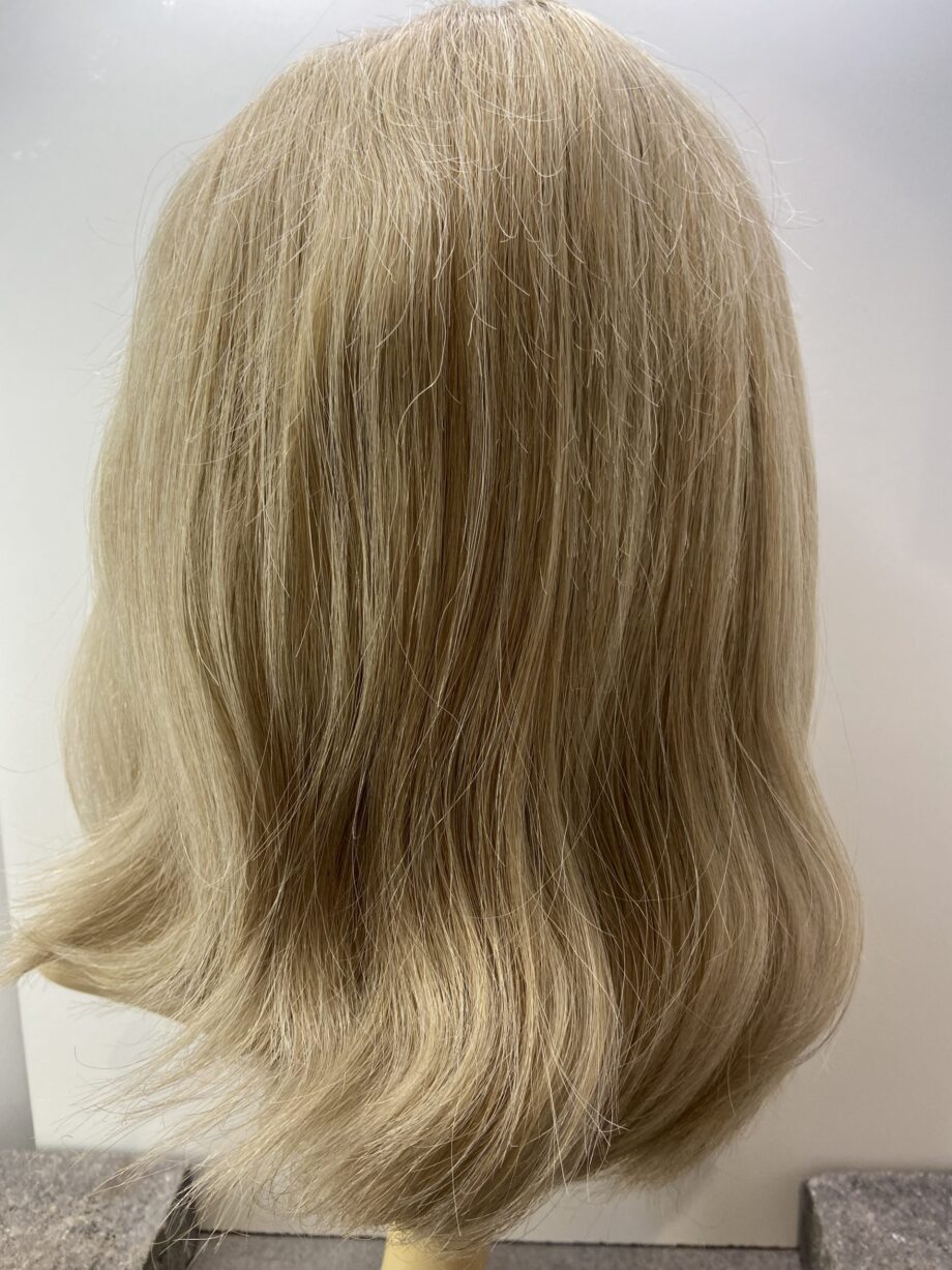 Rooted blonde soft cap long wig. Blls308