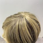 Highlighted brown/blonde wig. Brls37
