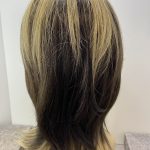 Highlighted brown/blonde wig. Brls37
